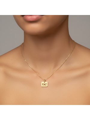 TabiTela 8 ayar altın kolye ucu E&Z GM11384 0.5 gr