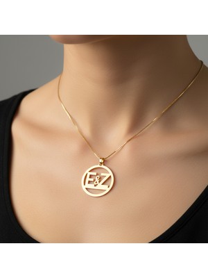 TabiTela 8 ayar altın kolye ucu E&Z GM11382 1 gr