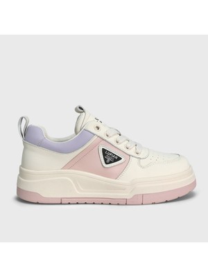 Lufian Jennıfer Pembe Kadın Hakiki Deri Spor Ayakkabı