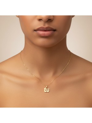 Tabitela 8 Ayar Altın Kolye Ucu E&u GM11346 0.5 gr