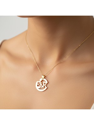 TabiTela 8 ayar altın kolye ucu E&R GM11289 1 gr