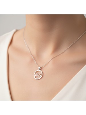 TabiTela 925 Ayar gümüş kolye E&S SM11313