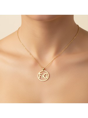 TabiTela 8 ayar altın kolye ucu F&G GM11430 1 gr