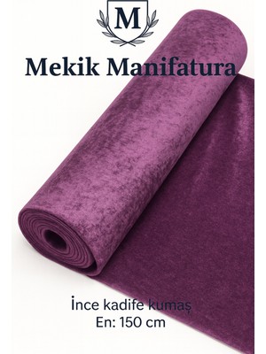 Mekik Manifatura Ince Kadife Kumaş