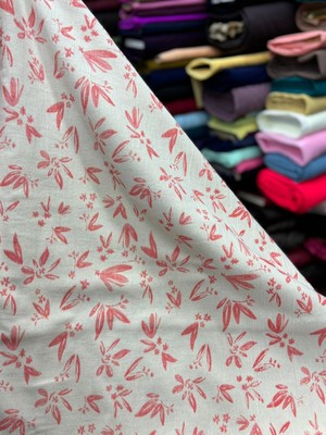 Mekik Manifatura Desenli Şilebezi %100 Pamuk Kumaş