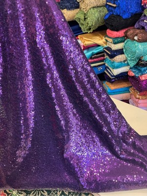 Mekik Manifatura 3 mm Pullu Payet Kumaş