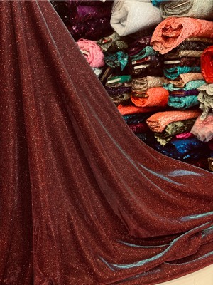 Mekik Manifatura Simli Kumaş