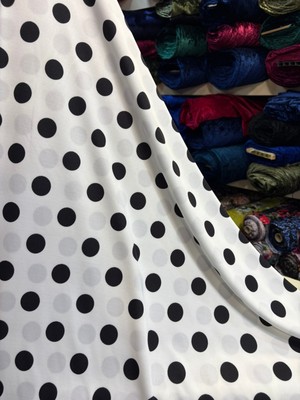 Mekik Manifatura Puanlı Likralı Esnek Jarse Kumaş