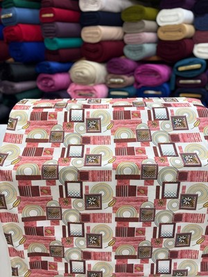 Mekik Manifatura Masa Örtülük Sofralık Dertsiz Raşel Kumaş (1 Metre Için)