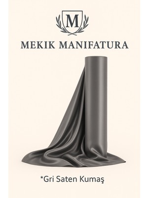 Mekik Manifatura Kristal Saten Kumaş