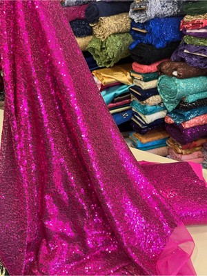 Mekik Manifatura 3 mm Pullu Payet Kumaş