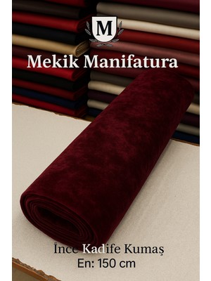 Mekik Manifatura Ince Kadife Kumaş