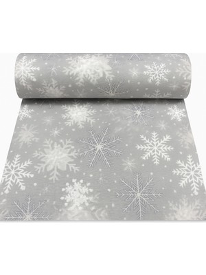 Mekik Manifatura Yılbaşı Desen Duck Keten Kumaş