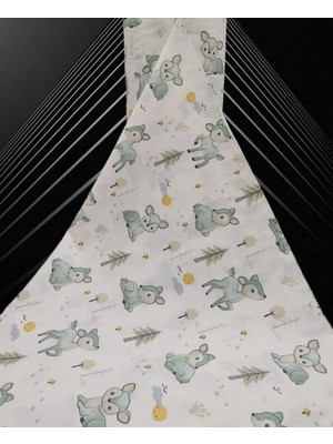 Mekik Manifatura Organik % 100 Pamuk Nevresimlik Çarşaflık Kumaş