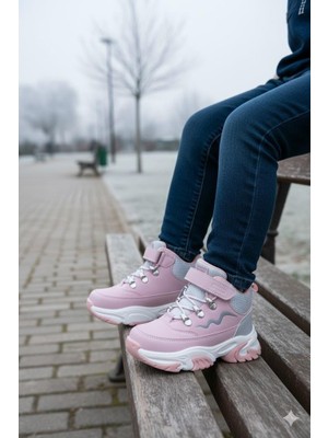 Fort Evil Cool Anatomik Sıcak Astar Kaymaz Taban Kız Çocuk Bot