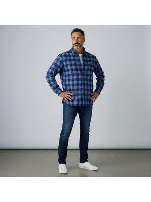 Eren Style Klasik %100 Cotton Uzun Kollu Terletmeyen Kışlık Oduncu Gömlek (Regular Kalıp)