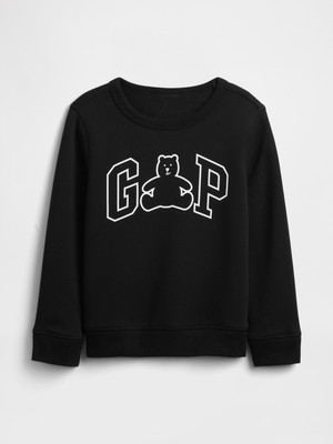 Gap Erkek Bebek Siyah Gap Logo Sweatshirt