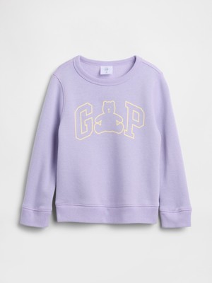 Gap Erkek Bebek Açık Lila Gap Logo Sweatshirt
