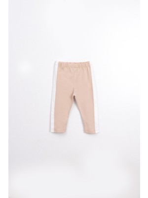 Çizgili Pamuklu Tayt