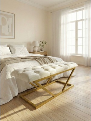 Todek Home Zena Puf Bej