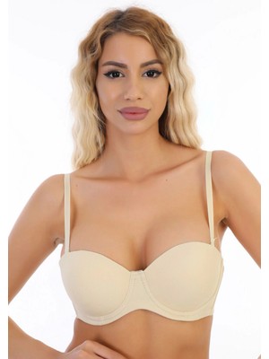 Moda Şahsenem 192 Desteksiz Straplez Sütyen
