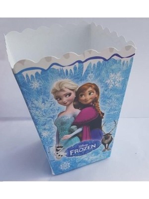 Zayna's Karlar Ülkesi Elsa Popcorn Mısır Kutusu 8 Adet