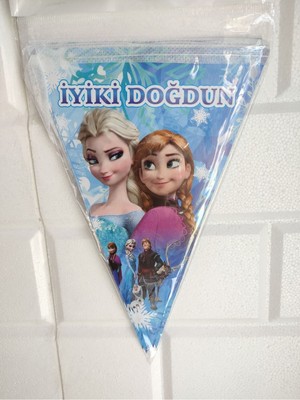 Zayna's Flama Üçgen 10 Adet Bayrak