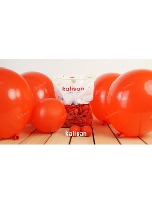 Zayna's 10 Adet Dekor Balonu Kırmızı