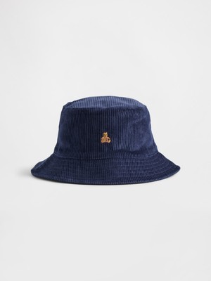 Gap Bebek Lacivert Corduroy Bucket Şapka