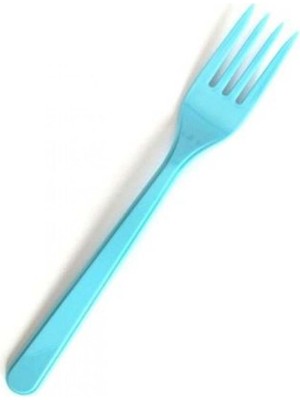 Zayna's Mavi Plastik Çatal 25 Adet