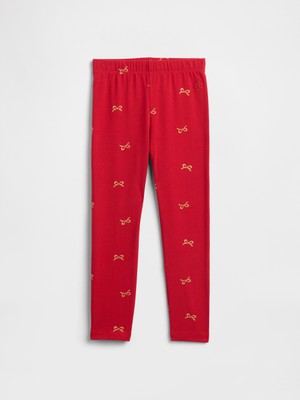 Gap Kız Bebek Kırmızı Gap Pull-On Stretch Jersey Tayt