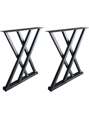 Beasym Masif Ahşap Kütük Orta Sehpa Ayağı Metal Ayak 45 cm Yükseklik 42 cm Genişlik