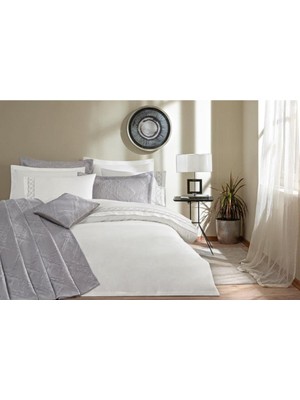 Özdilek Yatak Örtülü Nevresım Takımı Perla Gri