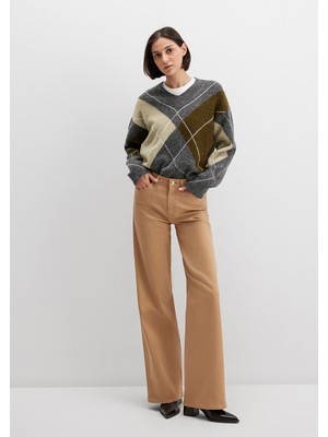 Mavi Malibu Bej Gabardin Pantolon 1010152-91198