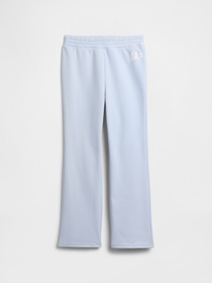 Gap Kız Çocuk Mavi Relaxed Gap Logo Bootcut Jogger Eşofman Altı