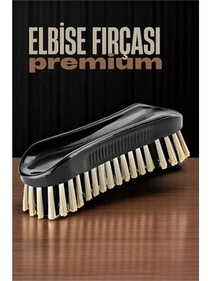 Sert Kıllı Elbise Fırçası - Pantolon Paça Fırçası -  Ayakkabı Bot Süet Nubuk Fırçası