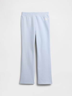 Gap Kız Çocuk Mavi Relaxed Gap Logo Bootcut Jogger Eşofman Altı