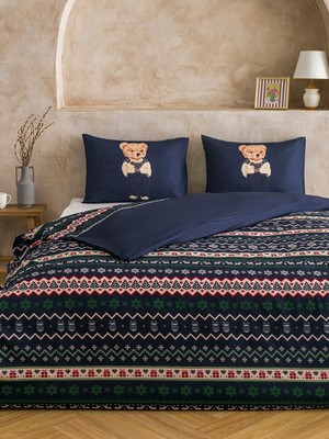 Lc Waikiki Yeni Sezon Ayı Teddy Baskılı Çift Kişilik Nevresim Seti