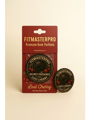 Fitmasterpro Premium Kask Parfümü-Kask Kokusu-Lost Cherry 4 Adet