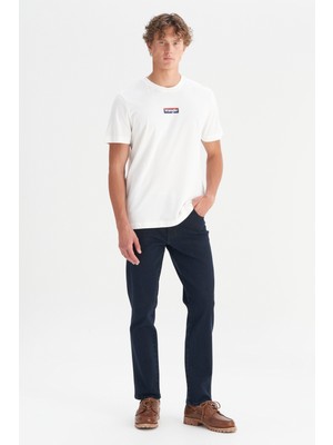 Wrangler Texas Pamuklu Slim Fit Dar Kesim Cepli Jean Kot Denim Pantolon