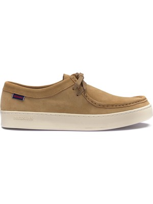 Sebago Erkek Kauçuk Tabanlı Süet Yüzeyli Şık ve Günlük Kullanıma Uygun Bej Sneaker 78116YW 906SE