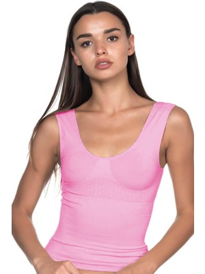 Moda Şahsenem Pembe Mı Emay 5012 Atlet Korse