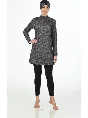 Çamaşır Kenti Fantasy 3321 Bayan  Desenli Tesettür Mayo