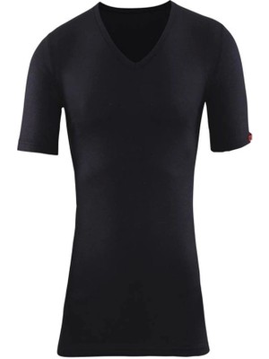 Çamaşır Kenti Bsm Unisex V Yaka Kısa Kol Termal Body 10303