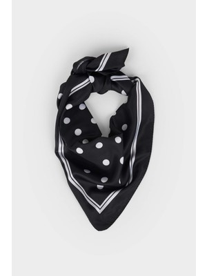 DeFacto Kadın Puantiyeli Saten Fular G6761AX25WN