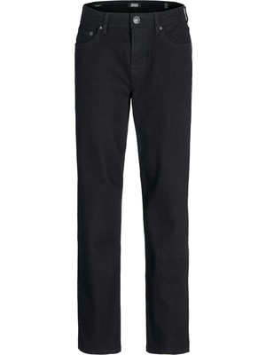 Jack & Jones Normal Bel Siyah Erkek Çocuk Denim Pantolon 12278423