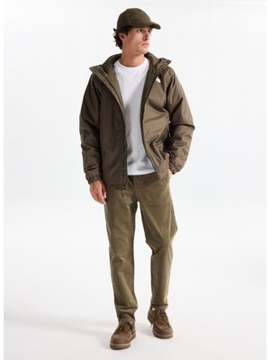 Only & Sons Normal Yağ Yeşili Erkek Chino Pantolon Onslınus Tap Corduroy 0185 Pant Noo