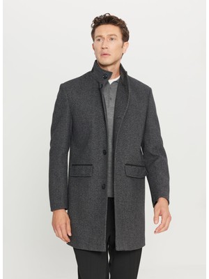 Altınyıldız Classics Siyah Erkek Palto ACE005261010_SYH
