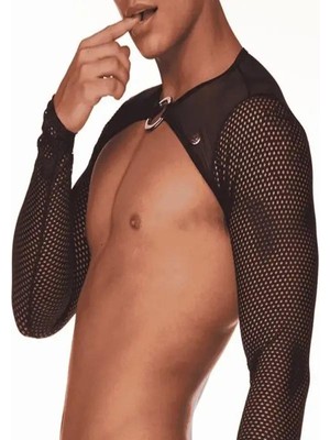 Moda Şahsenem Erkek  Fantezi Metalli Bolere Iç Giyim