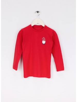 Blackspade Düz Kırmızı Erkek Çocuk Pijama Takımı 40845